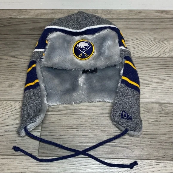2 Buffalo Sabres NHL New Era Winter Hats Adult One Size Beanie Caps - Two Set - Picture 2 of 12